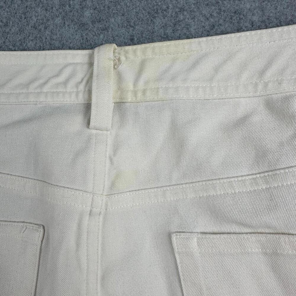 Lauren Ralph Lauren Pants Womens 14 White Straight Leg Classic 32x29 Casual Golf - Picture 7 of 8